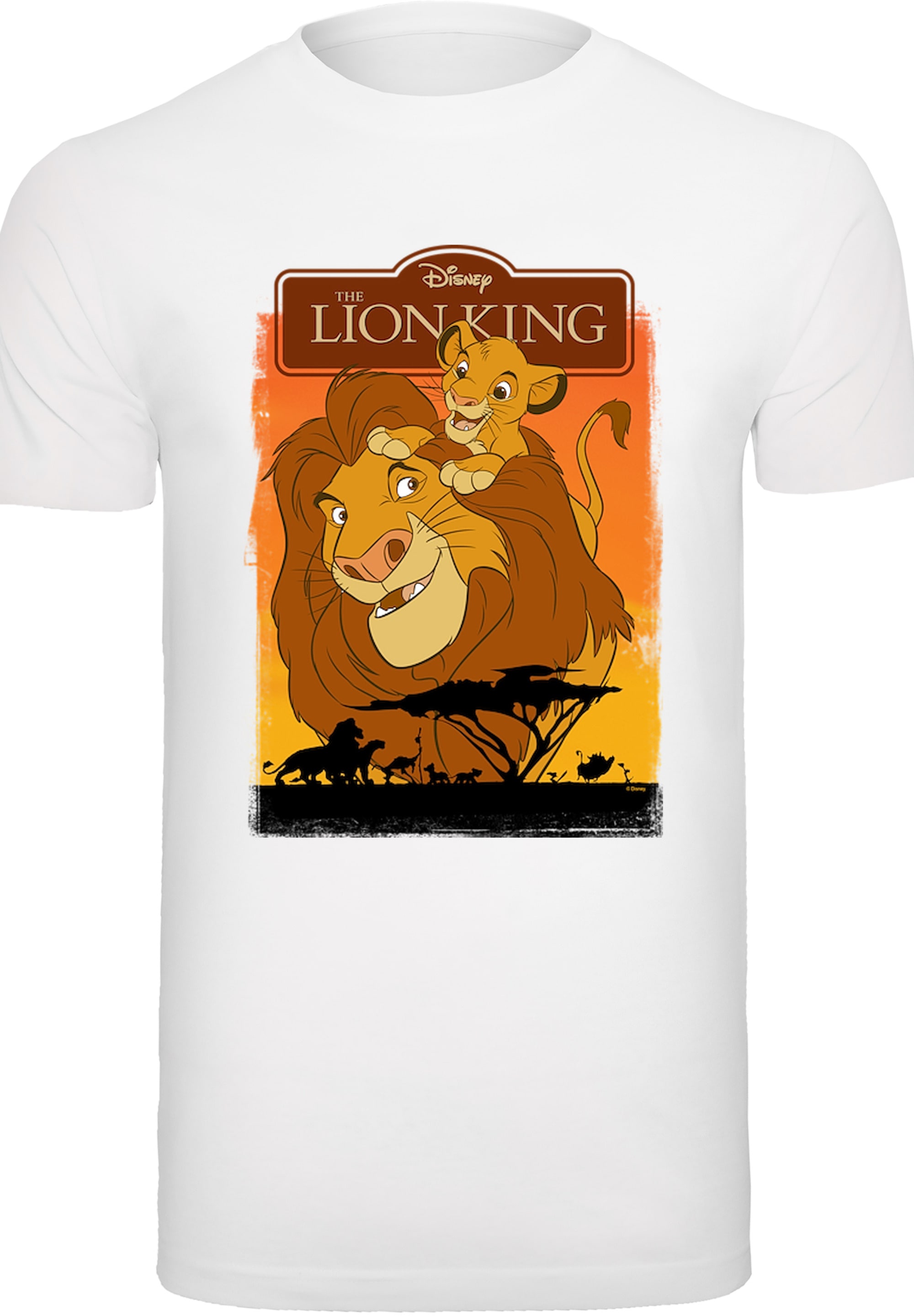 F4NT4STIC T-Shirt Disney König der Löwen Simba und Mufasa Herren,Premium Me günstig online kaufen