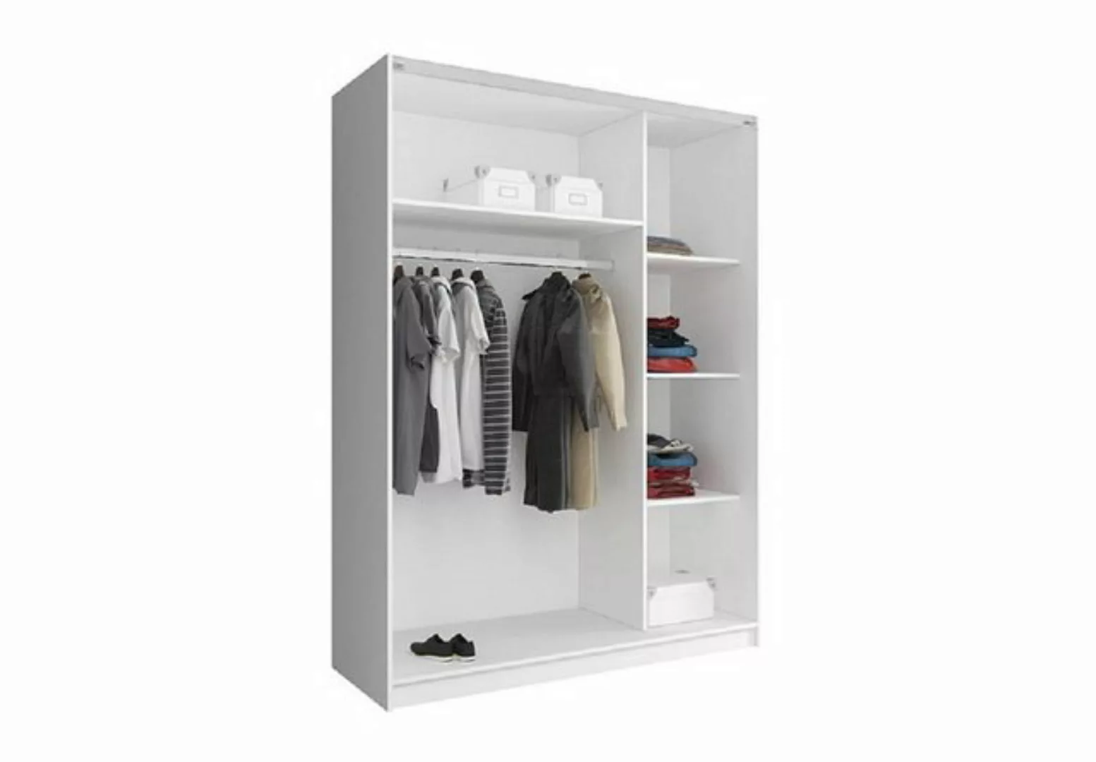 ROYAL24_MARKT Kleiderschrank - Perfekte Ordnung in elegantem Stil. (Kleider günstig online kaufen