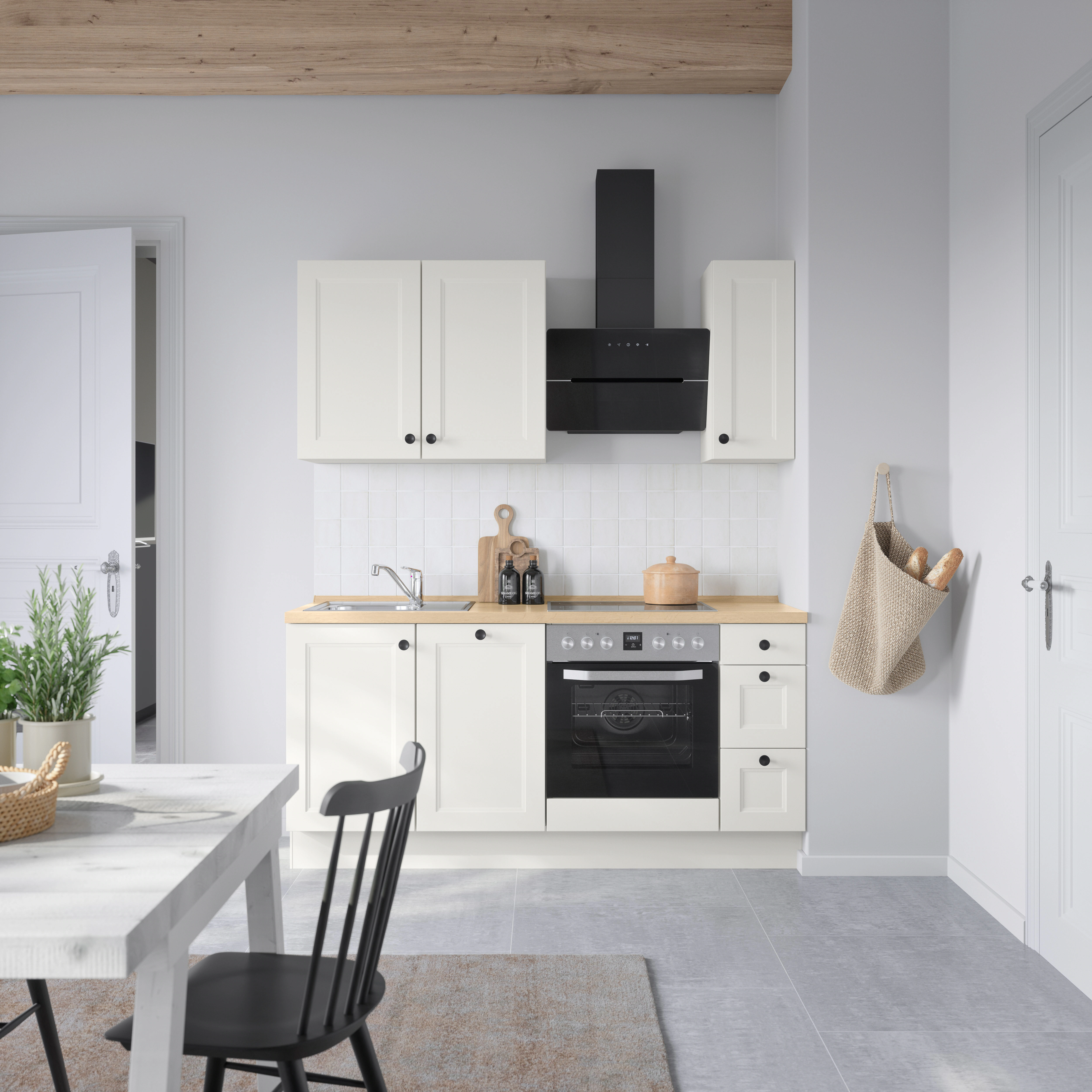 nobilia® Küchenzeile »"Cascada II"«, vormontiert, Ausrichtung wählbar, Brei günstig online kaufen