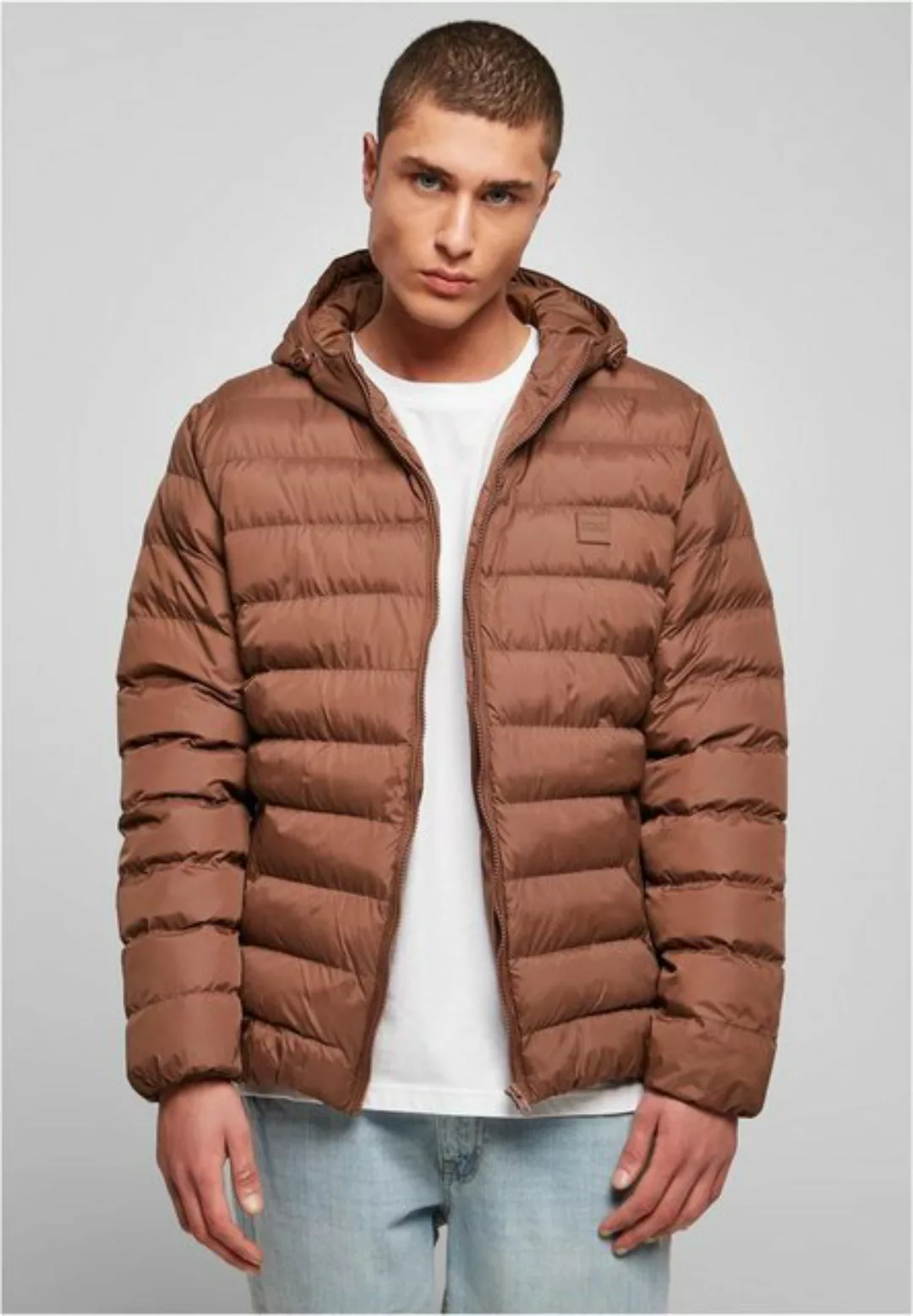 URBAN CLASSICS Winterjacke TB863 - Basic Bubble Jacket bark XXL günstig online kaufen