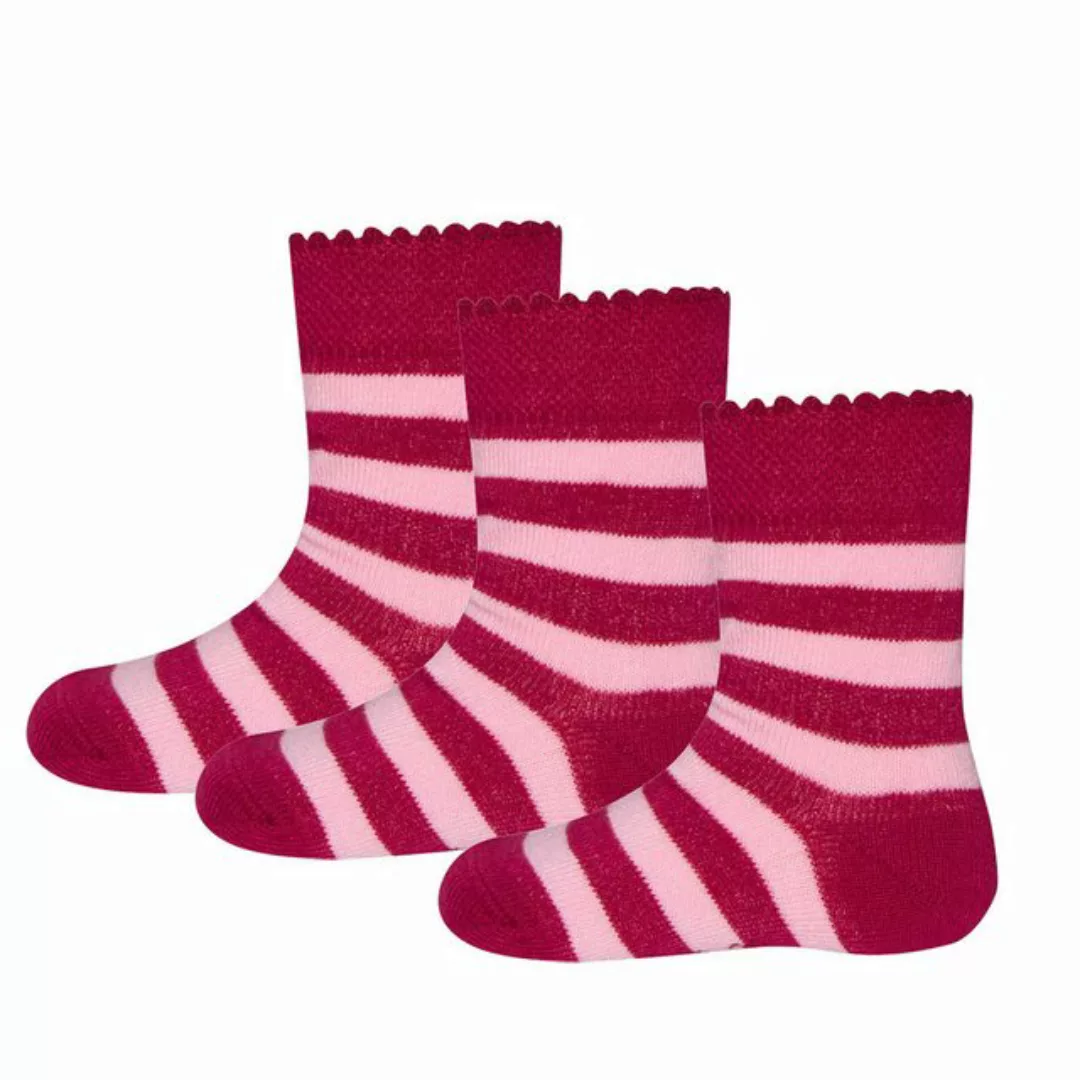 Ewers Socken Socken 3er Pack Ringel/Uni (3-Paar) günstig online kaufen
