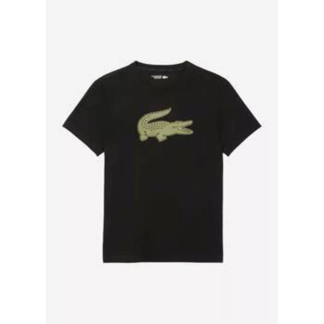 Lacoste  T-Shirts & Poloshirts logo t-shirt - black günstig online kaufen