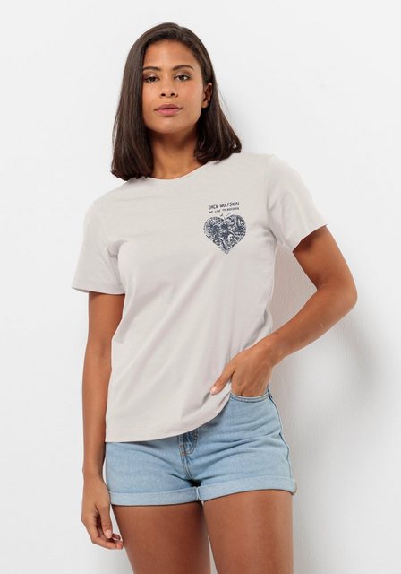 Jack Wolfskin T-Shirt DISCOVER HEART T W günstig online kaufen