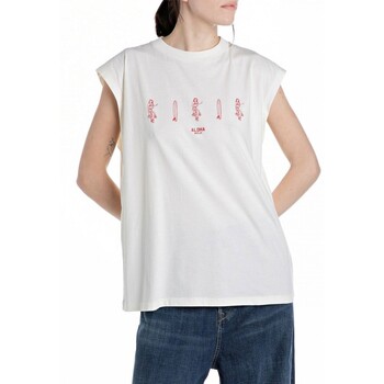 Replay  T-Shirts & Poloshirts Aloha State rmelloses T-Shirt günstig online kaufen