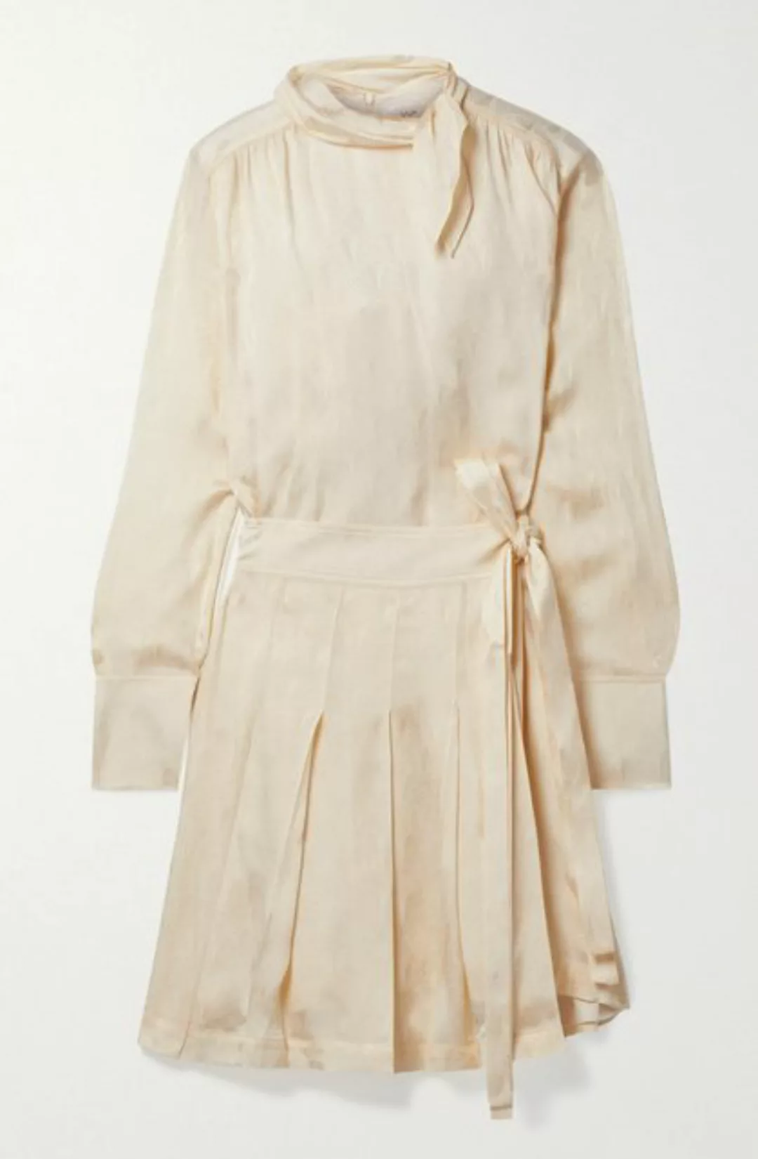 Victoria Beckham Tunikakleid VICTORIA BECKHAM Silk Seide Mini Dress Minikle günstig online kaufen