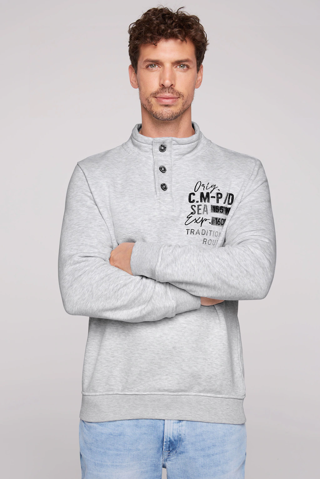 CAMP DAVID Sweater, mit Baumwolle günstig online kaufen