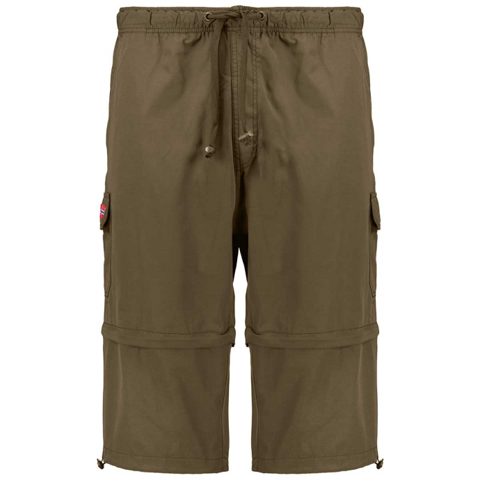 ABRAXAS Shorts Zipp-Off-Bermuda in Übergröße, rot günstig online kaufen