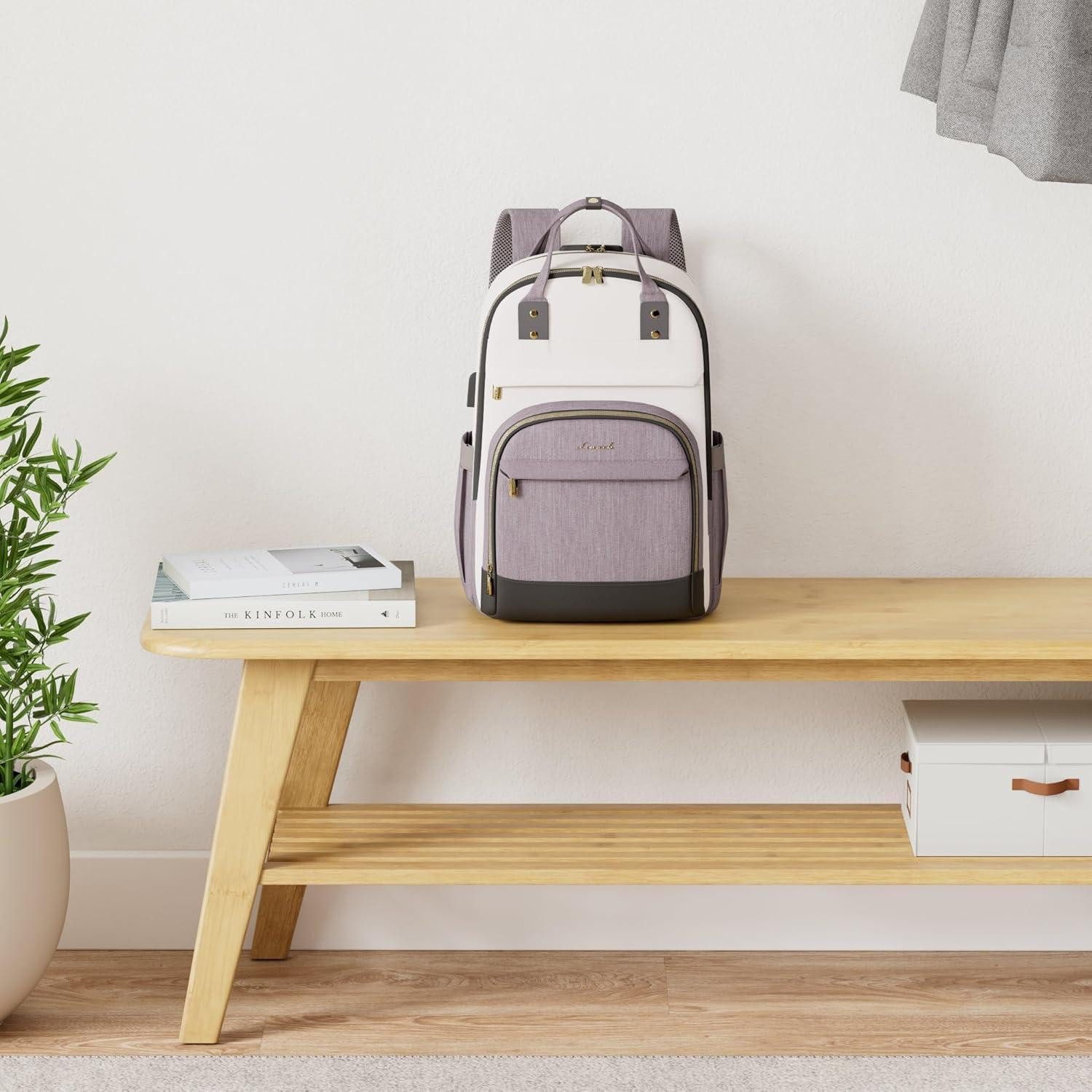 LuxusKollektion Laptoprucksack Damen Rucksack 15.6 Zoll günstig online kaufen