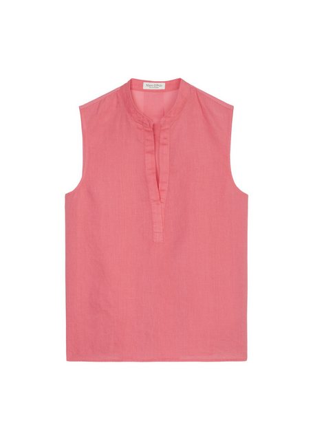 Marc O'Polo Klassische Bluse Woven Top, flared shape, v-neck wit günstig online kaufen