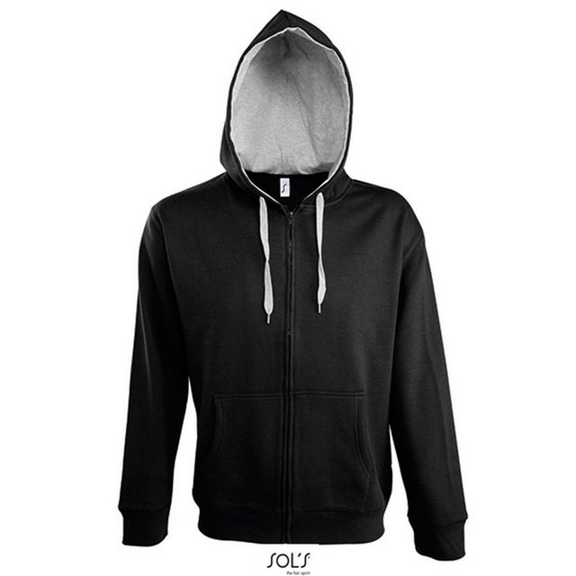 SOLS Sweatshirt Men´s Contrasted Zipped Hooded Jacket Soul günstig online kaufen