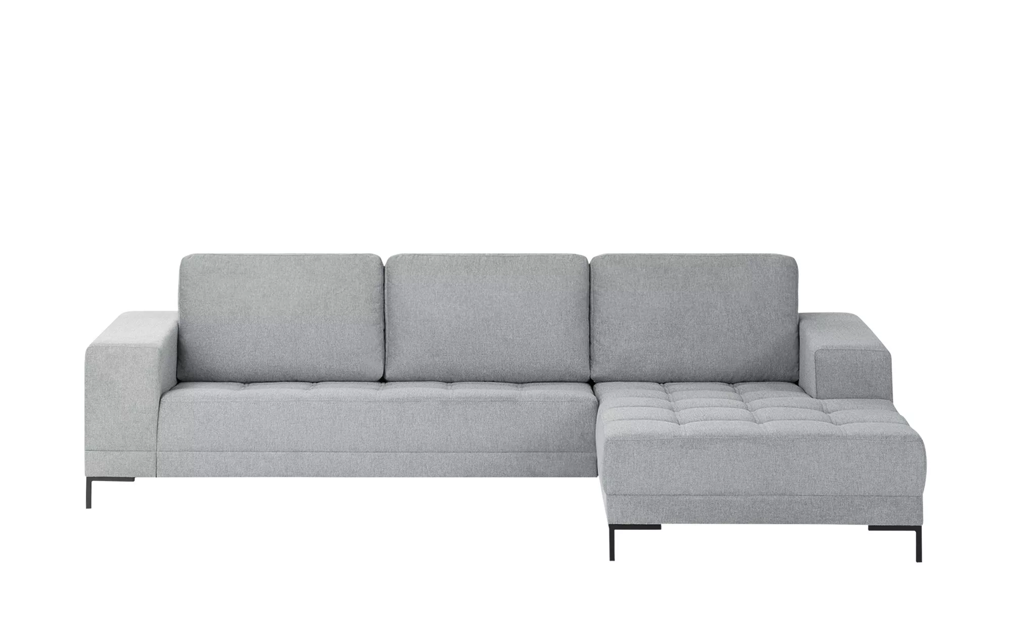 smart Ecksofa  Garda ¦ grau ¦ Maße (cm): B: 280 H: 81 T: 166 Polstermöbel > günstig online kaufen