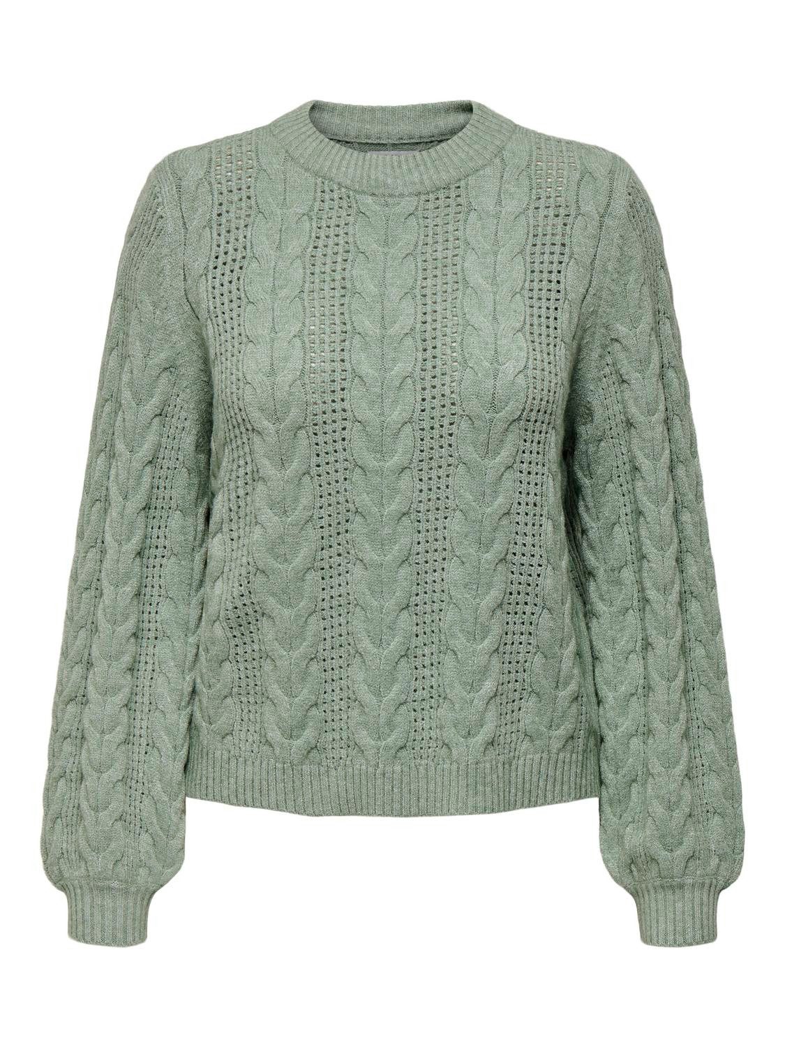 ONLY Rundhalspullover ONLRUBINA LS CABLE O-NECK günstig online kaufen