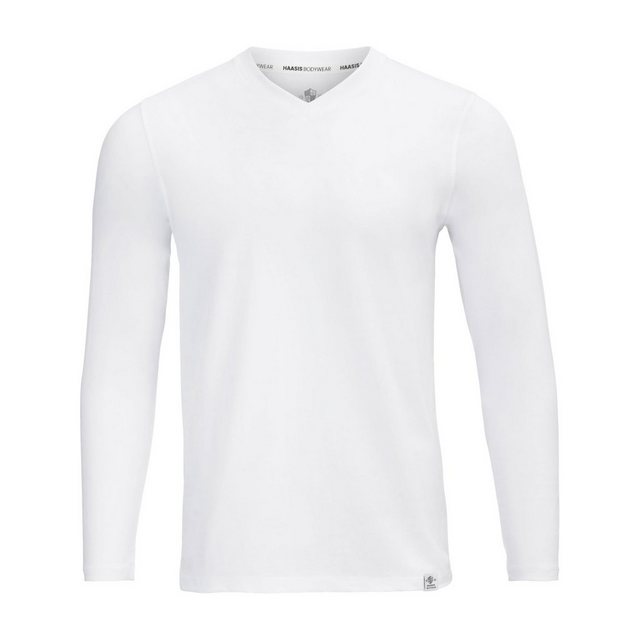 HAASIS Bodywear 1919 Langarmshirt 77110063-weiss (1-tlg) Optimale Passform, günstig online kaufen