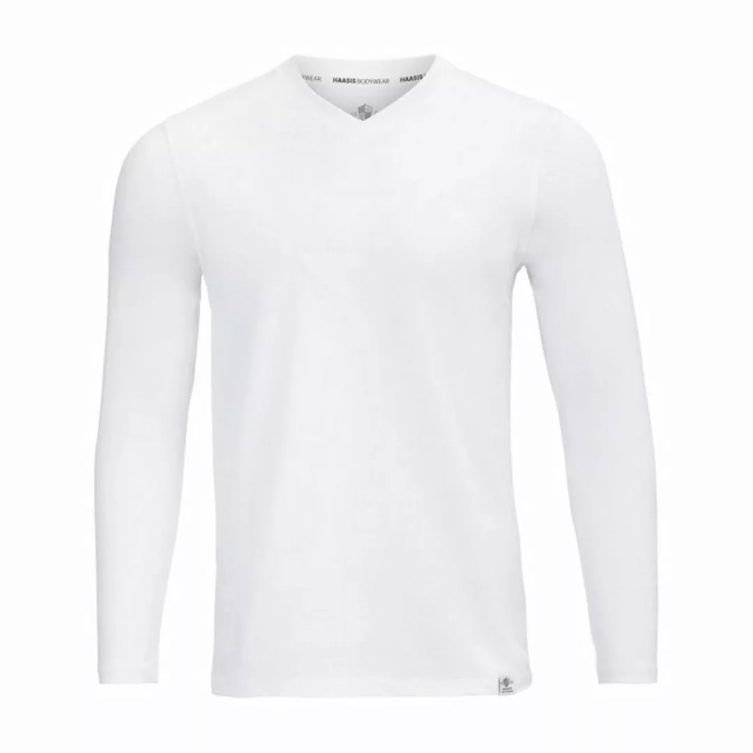 HAASIS Bodywear 1919 Langarmshirt 77110063-weiss (1-tlg) Optimale Passform, günstig online kaufen