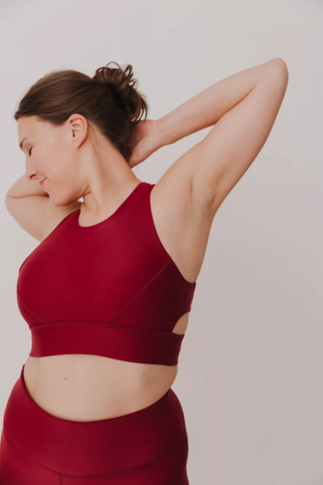 Damen Econyl® Bustier 'Shape My World' Besonnen Mindful Yoga Fashion günstig online kaufen