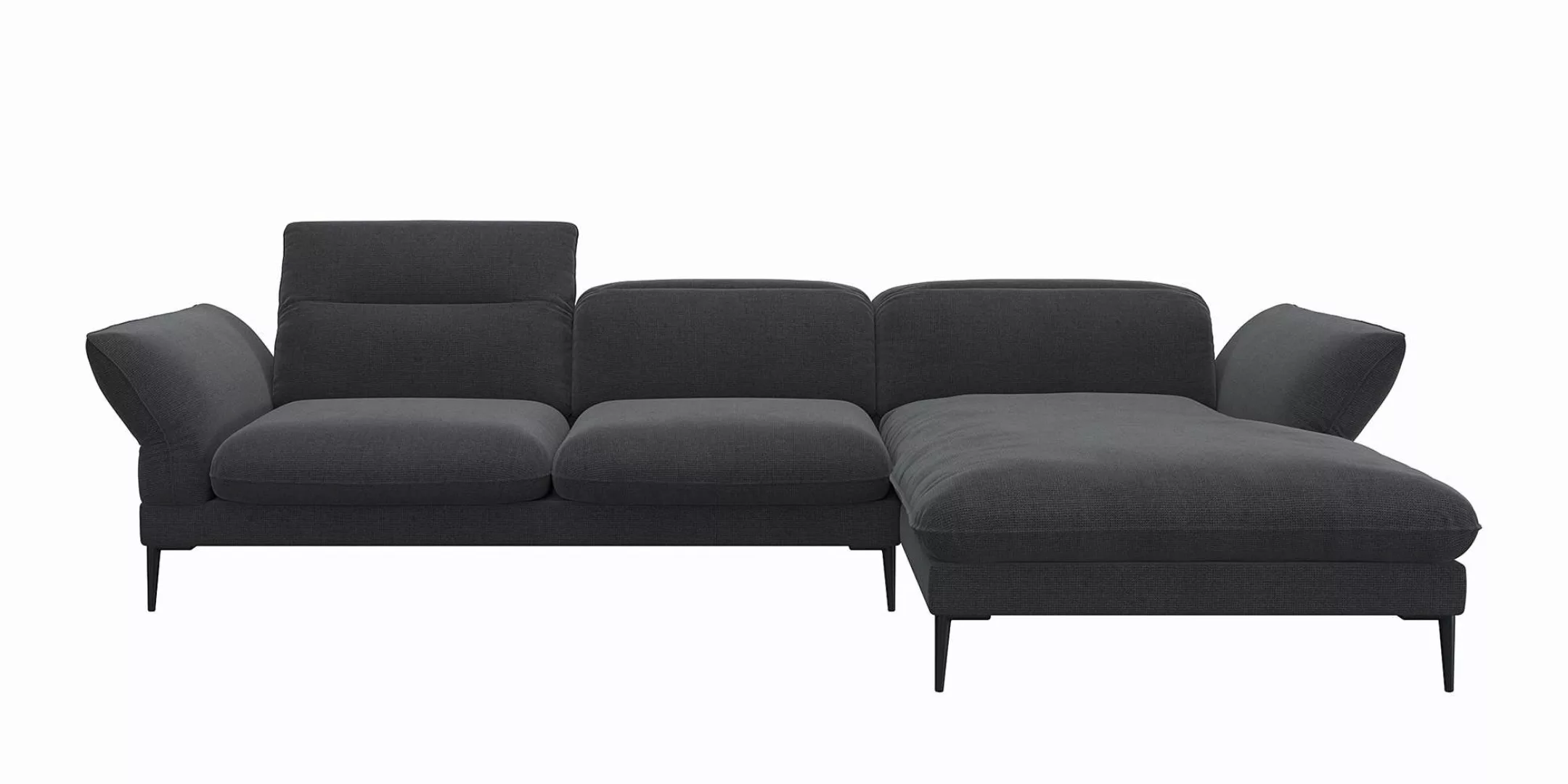 FLEXLUX Ecksofa »Salino, Funktionssofa mit Recamiere, Relaxsofa, Ecksofa«, günstig online kaufen