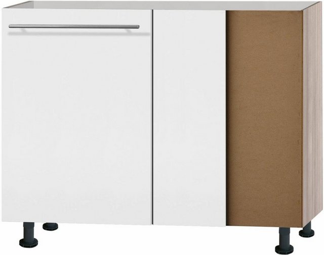 OPTIFIT Eckunterschrank "Bern", 100 cm breit, mit 1 Tür mit höhenverstellba günstig online kaufen