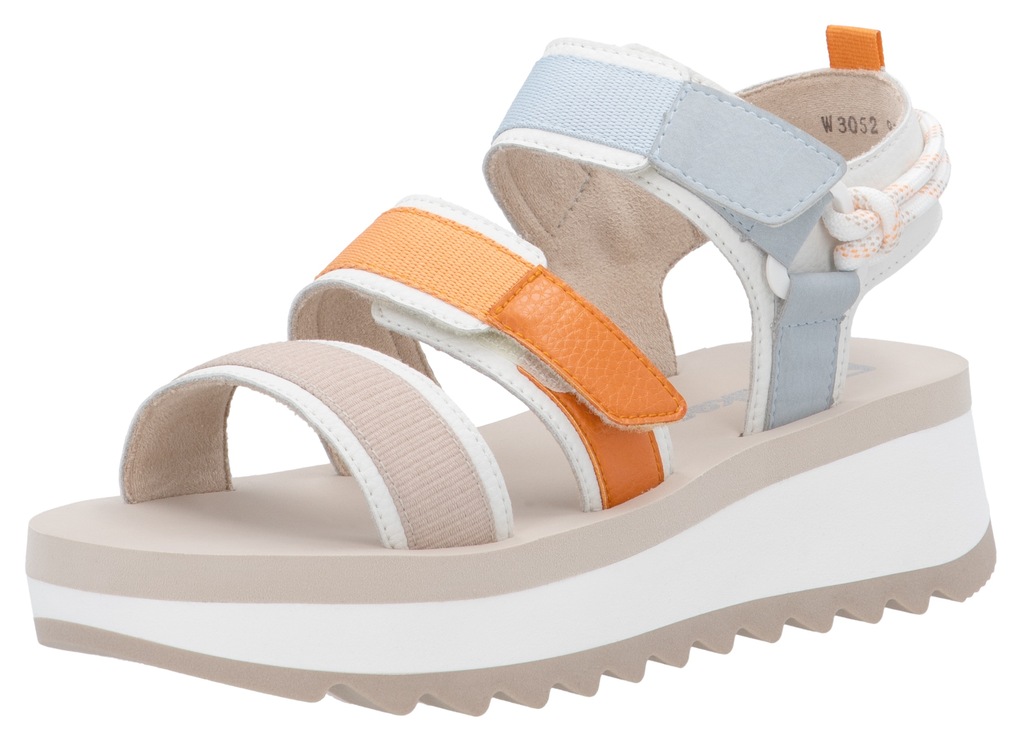 RIEKER Sport Plateausandale "Adelaide", Sommerschuh, Outdoorsandale, Sandal günstig online kaufen