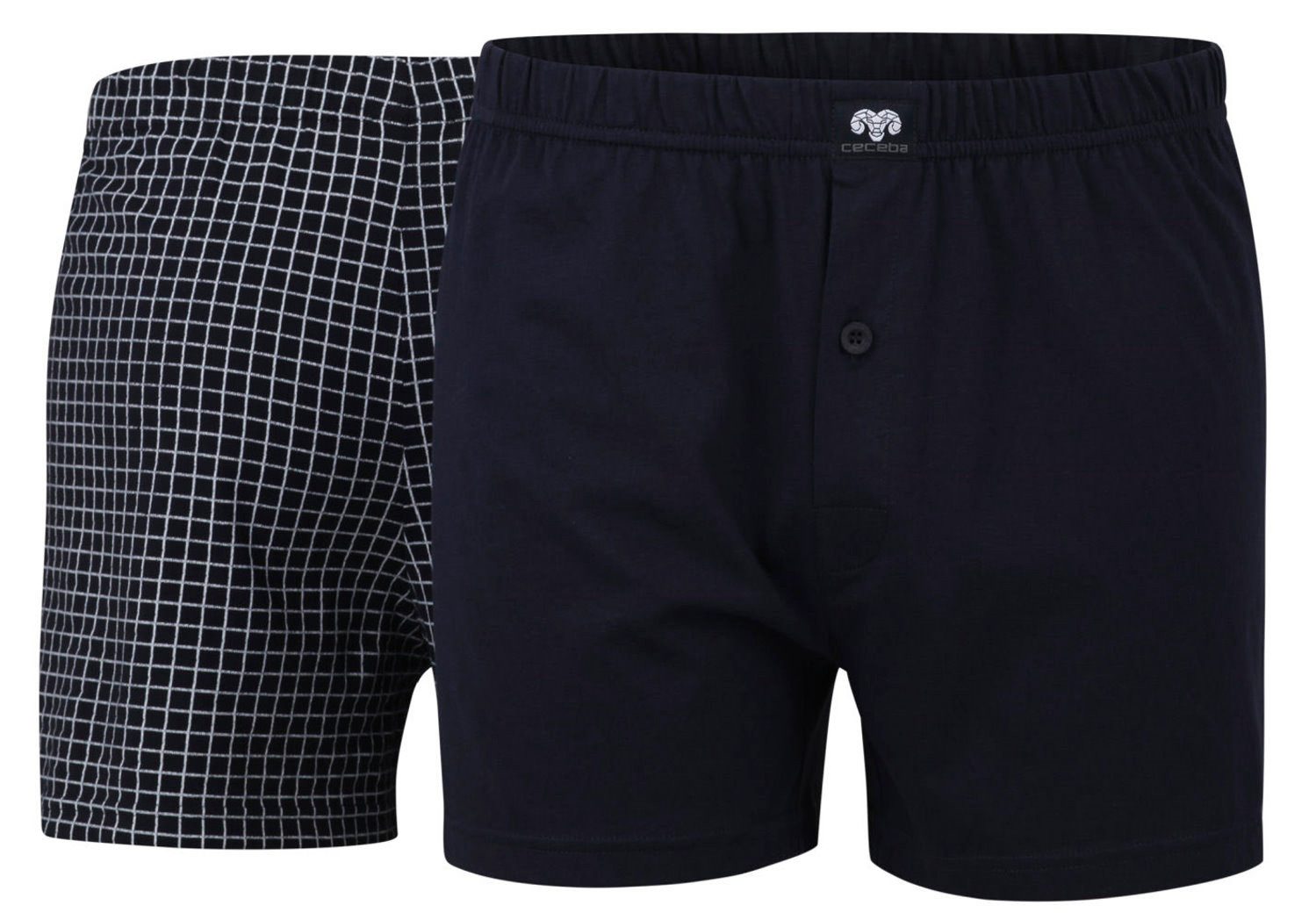 CECEBA Boxershorts Daytona (2-St) mit Eingriff, günstig online kaufen