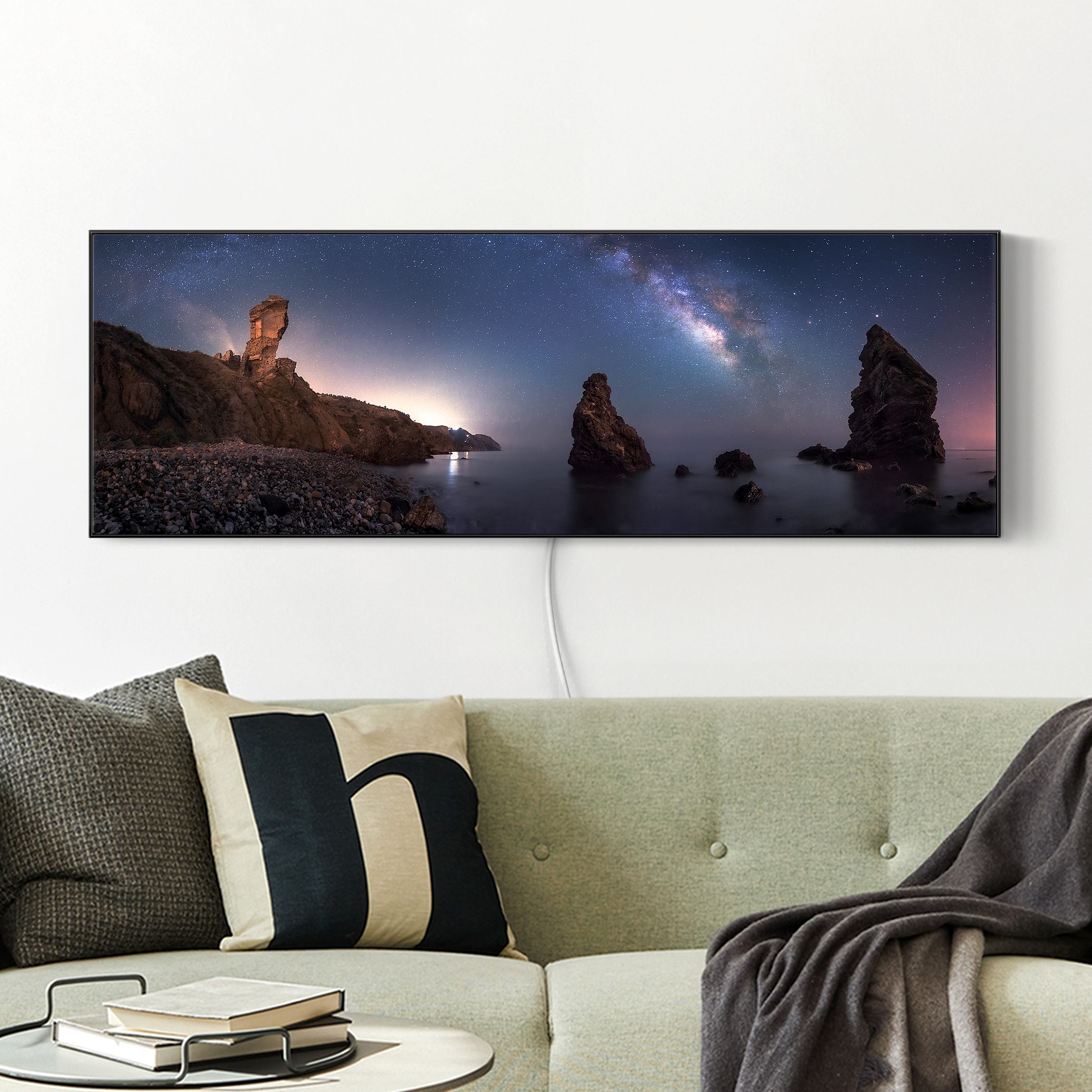 LED-Wechselbild Sea of galaxies günstig online kaufen