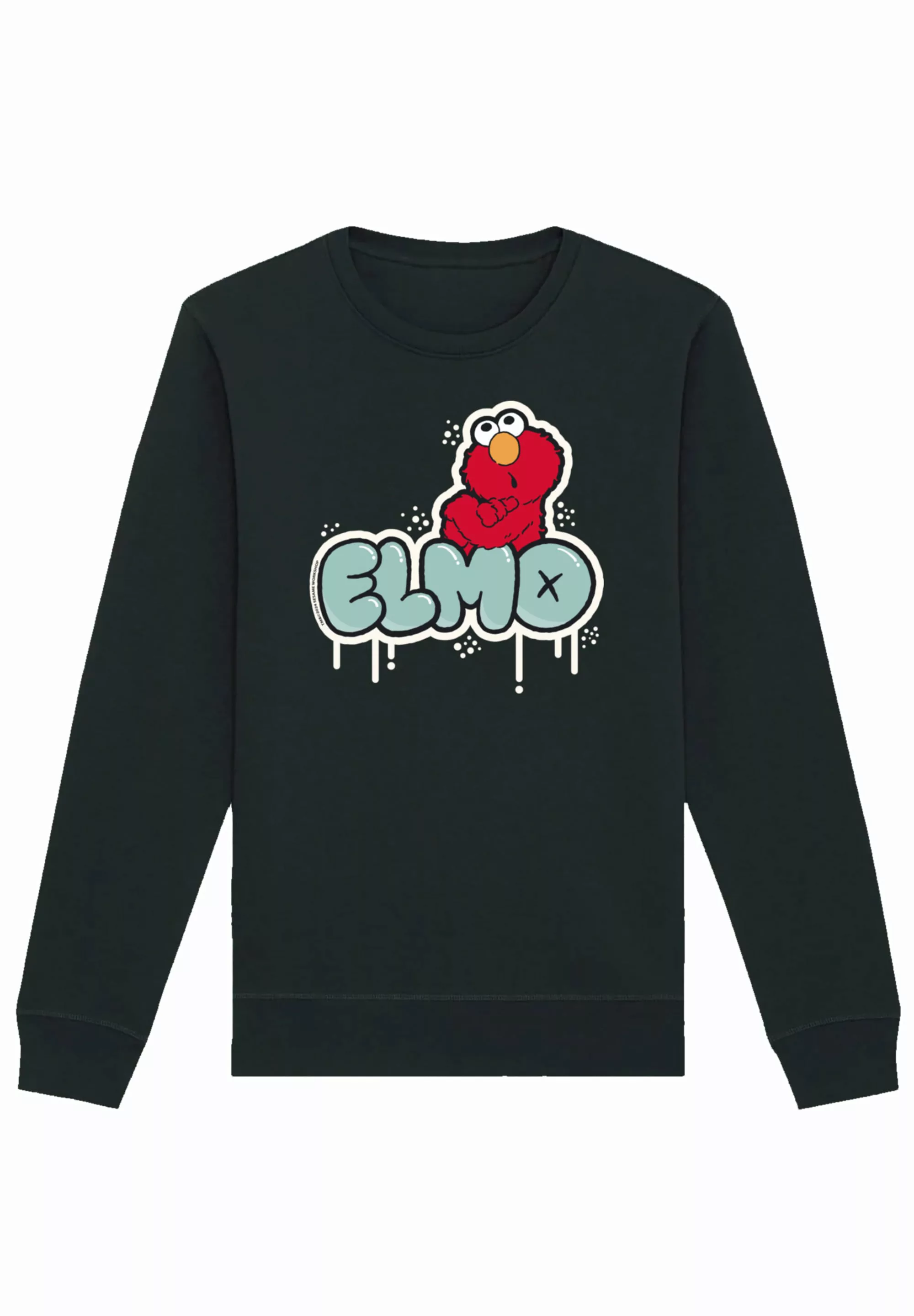 F4NT4STIC Sweatshirt "Sesamstraße Elmo Graffiti", Premium Qualität,Nostalgi günstig online kaufen