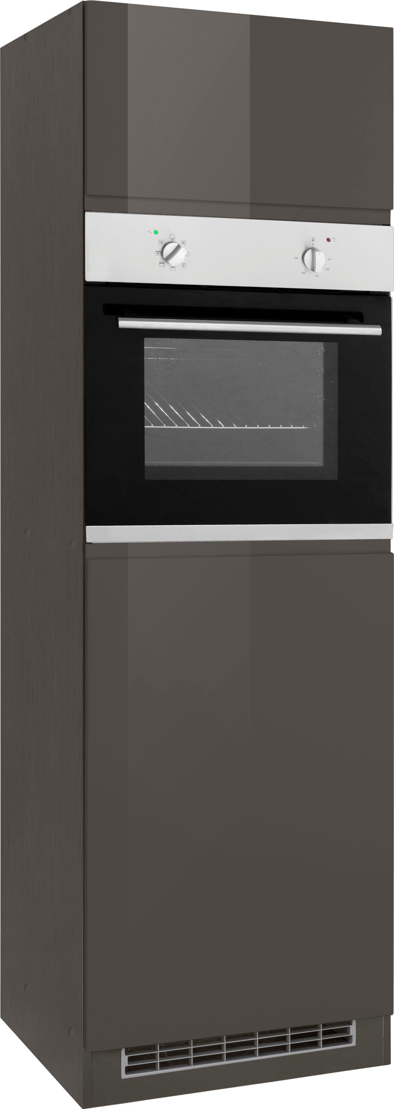 KOCHSTATION Backofen/Kühlumbauschrank "KS-Virginia", 200 cm hoch, 60 cm bre günstig online kaufen