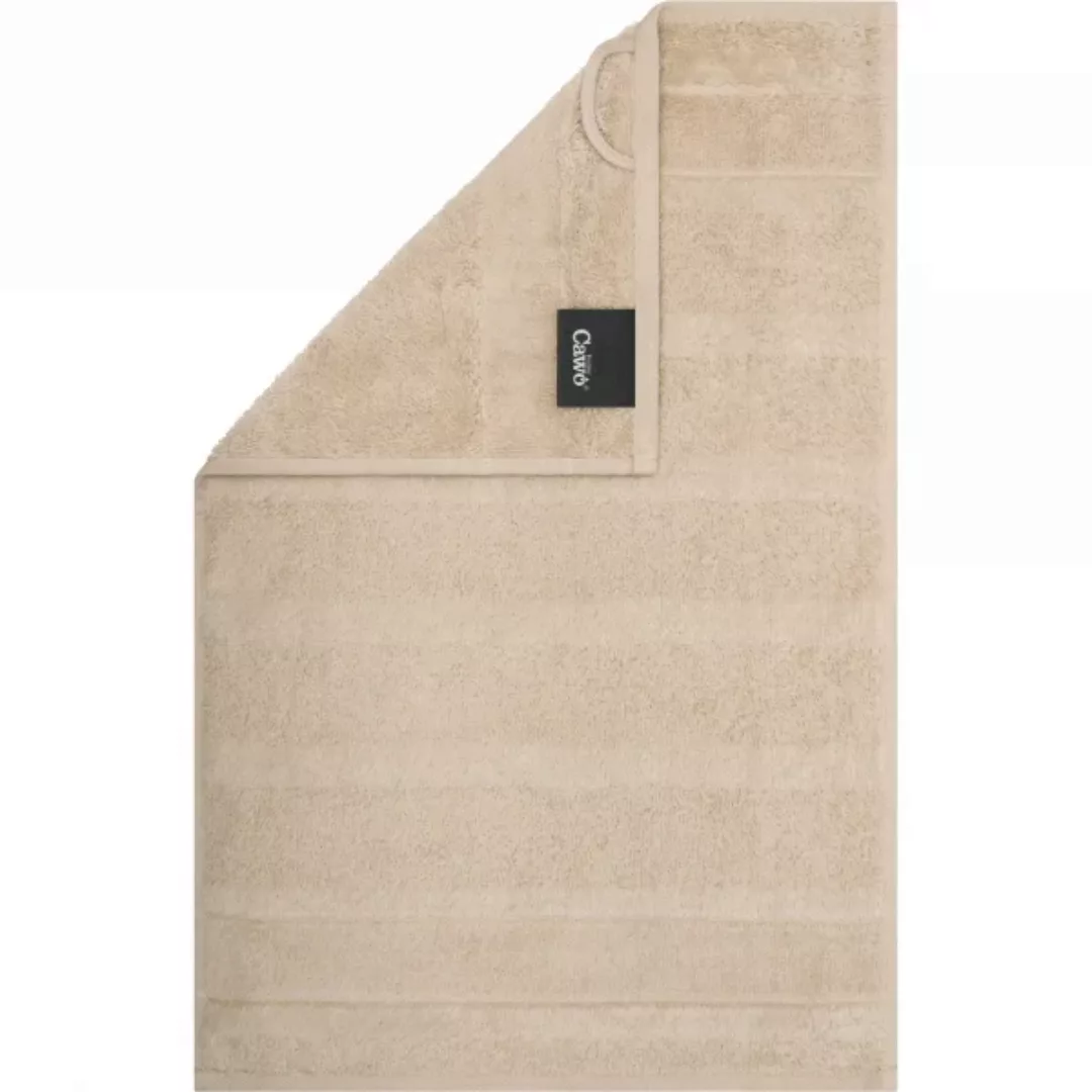 Cawö Handtücher Noblesse2 Uni 1002 - Farbe: beige - 370 - Gästetuch 30x50 c günstig online kaufen