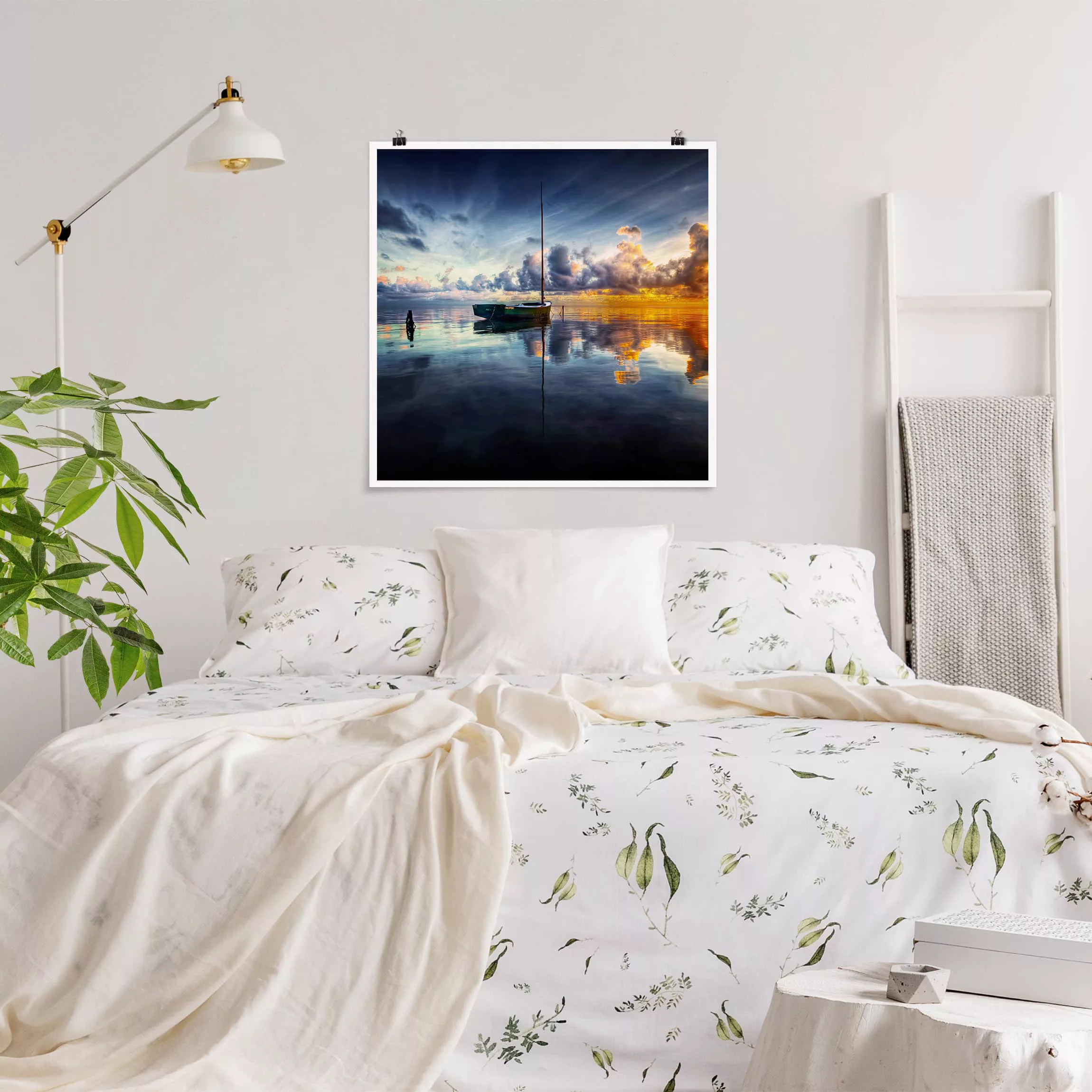 Poster Natur & Landschaft - Quadrat Time For Reflection günstig online kaufen