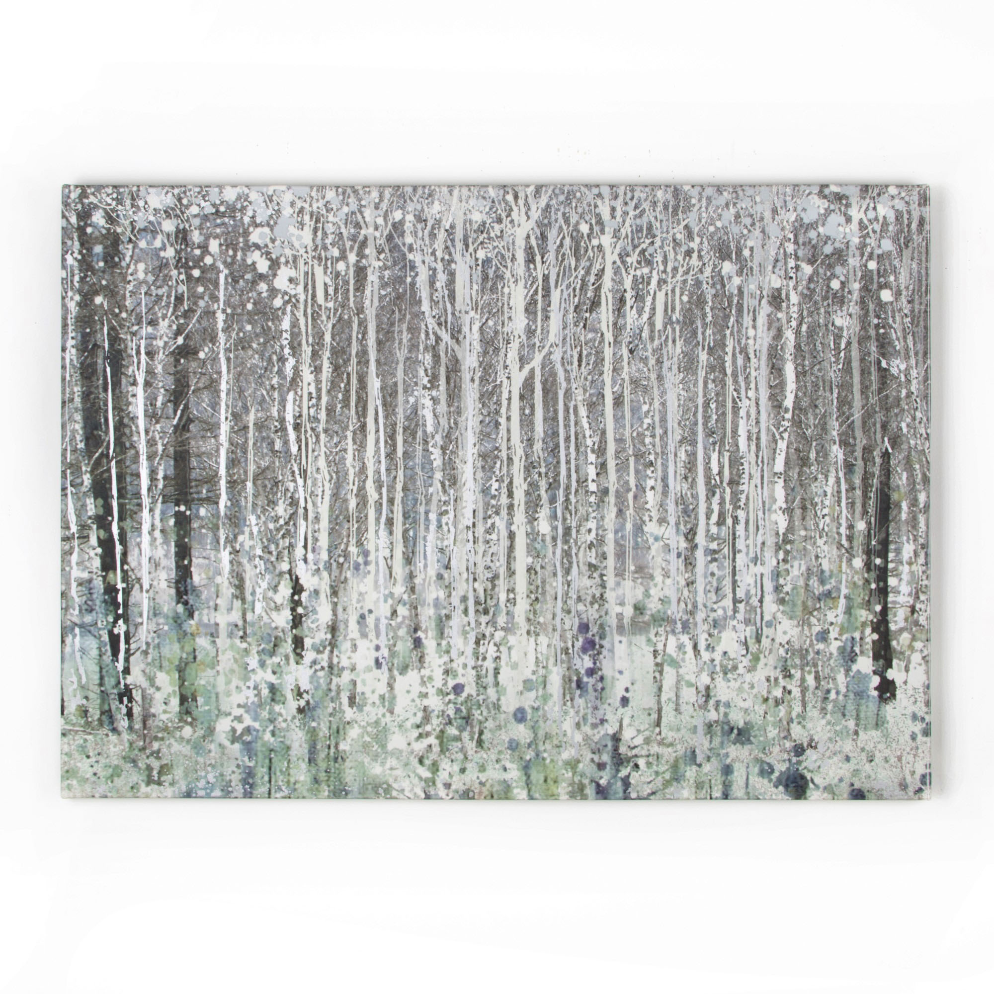 Art for the home Leinwandbild "Watercolour woods", Wald, Watercolour woods günstig online kaufen