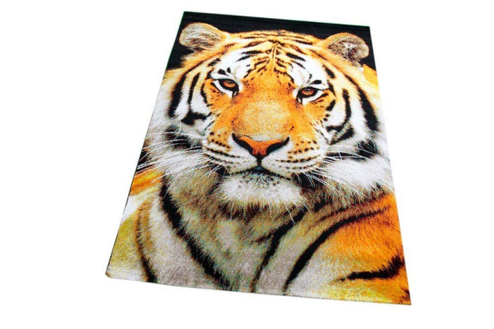 Carpetia Teppich Designer Teppich Kurzflortteppich Tiger günstig online kaufen
