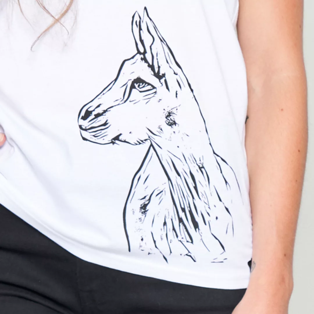 T-shirt Tailliert Ziege günstig online kaufen