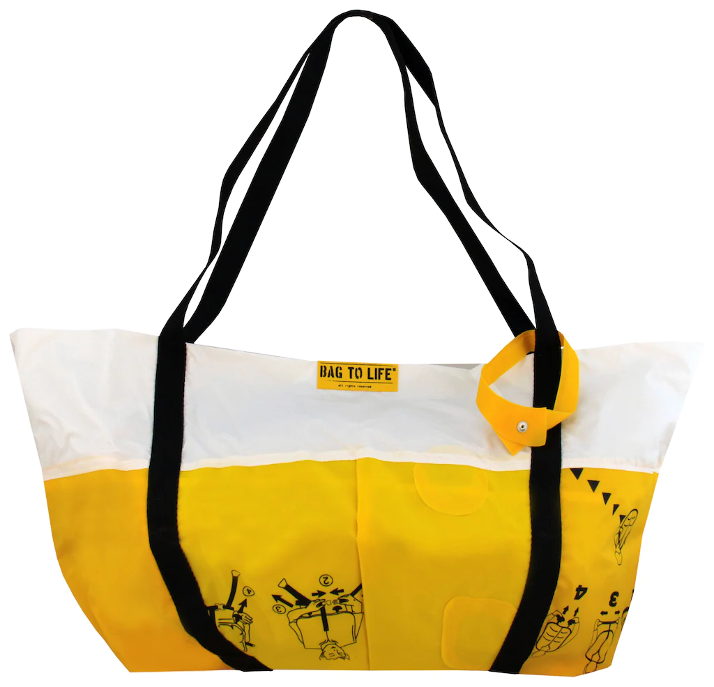 Bag to Life Shopper "Airlie", aus recycelter Rettungsweste günstig online kaufen