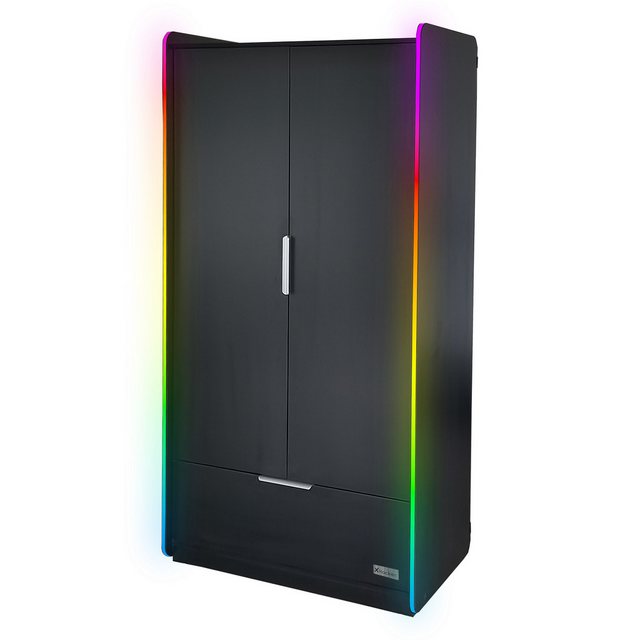 X Rocker Kleiderschrank Electra Gaming Kleiderschrank mit RGB-Beleuchtung & günstig online kaufen