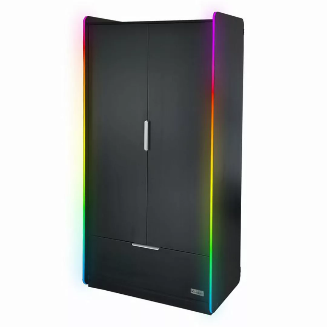 X Rocker Kleiderschrank Electra Gaming Kleiderschrank mit RGB-Beleuchtung & günstig online kaufen