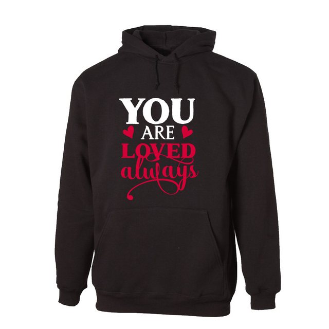 G-graphics Hoodie You are loved always Unisex mit trendigem Frontprint mit günstig online kaufen