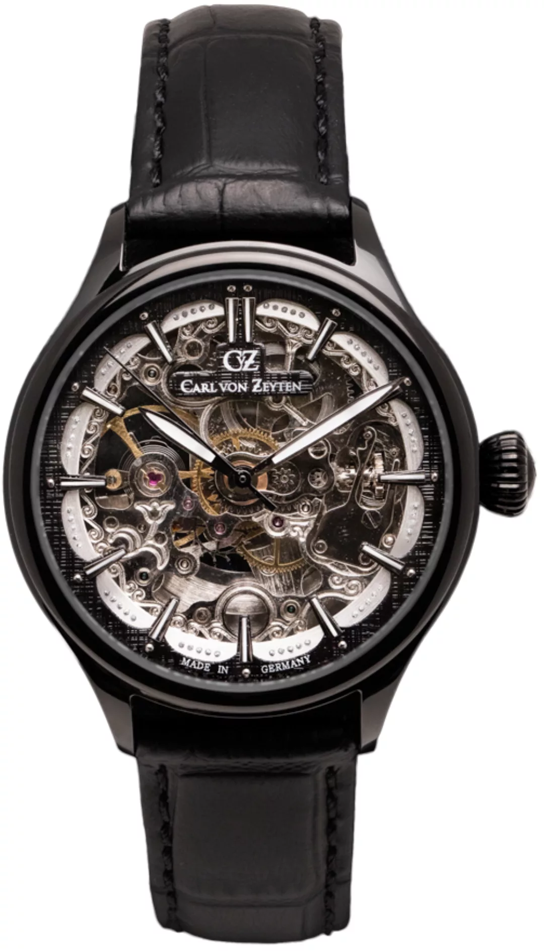 Carl von Zeyten Automatikuhr »Horbach, CVZ0072BBKS«, Armbanduhr, Herrenuhr, günstig online kaufen