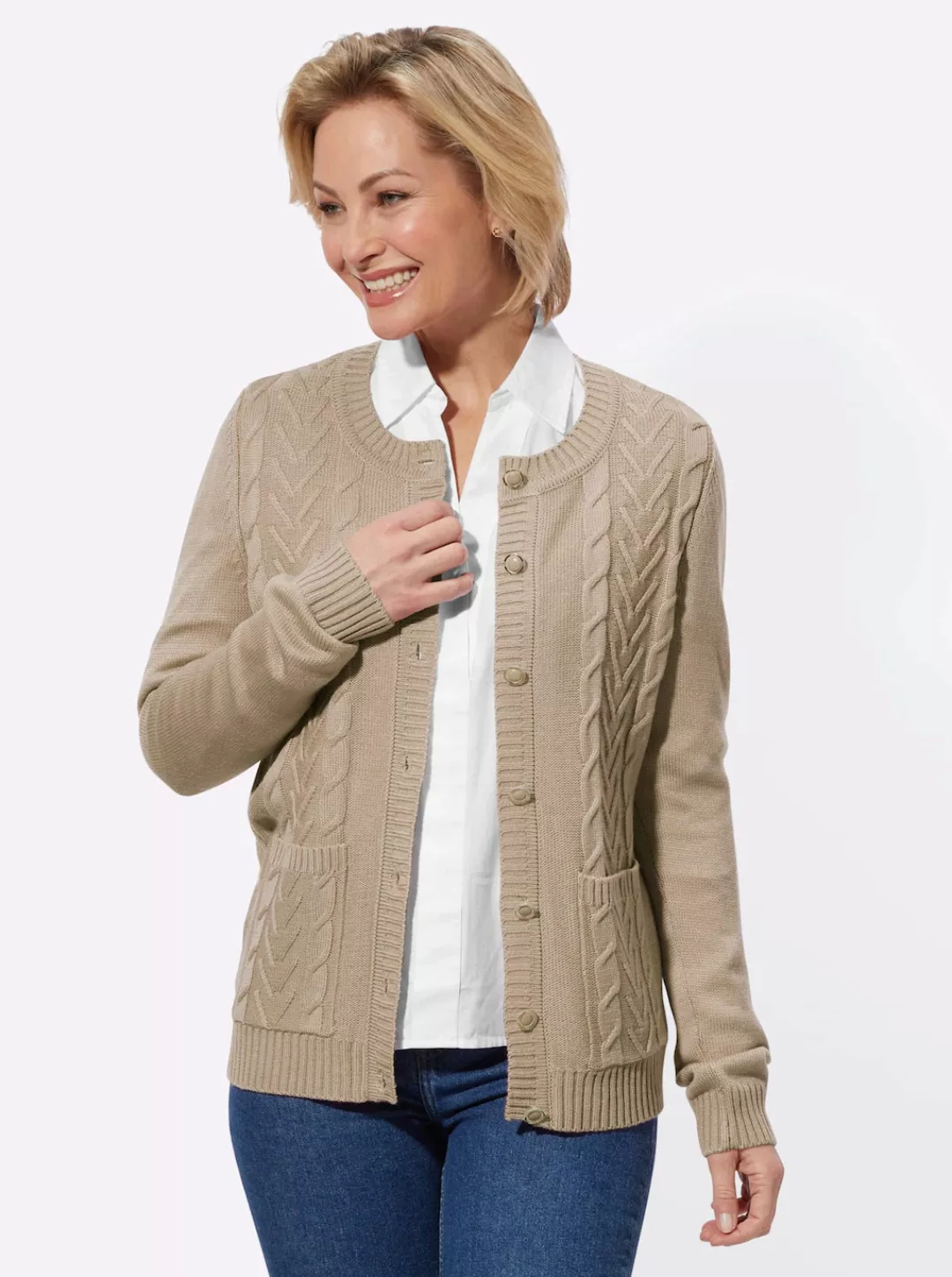 Classic Basics Strickjacke günstig online kaufen