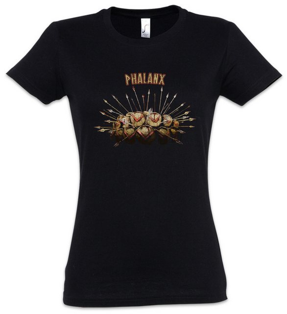 Urban Backwoods Print-Shirt Phalanx Damen T-Shirt Helmet Leonidas 300 Spart günstig online kaufen