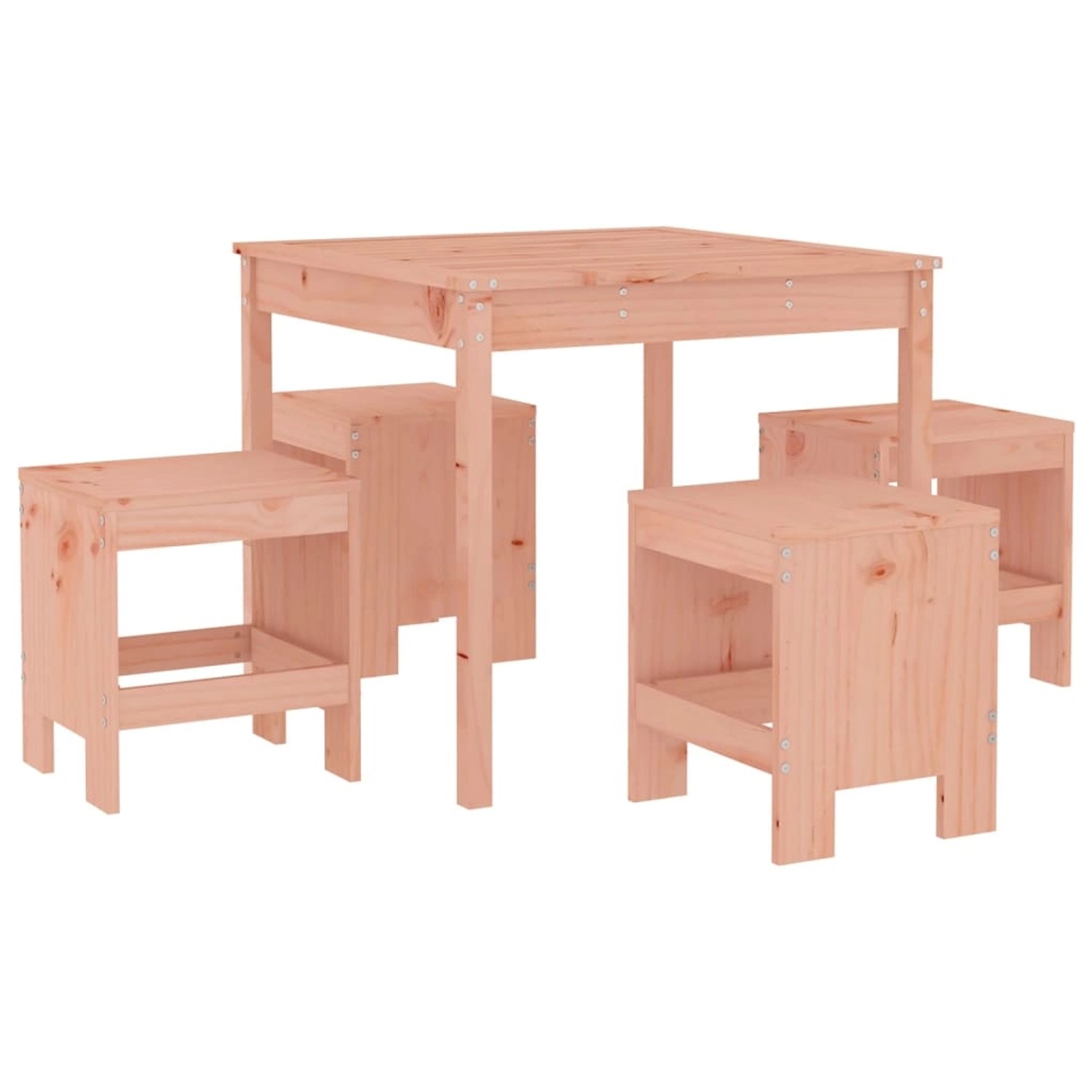 vidaXL 5-Tlg Garten-Essgruppe Massivholz Douglasie 3157714 günstig online kaufen