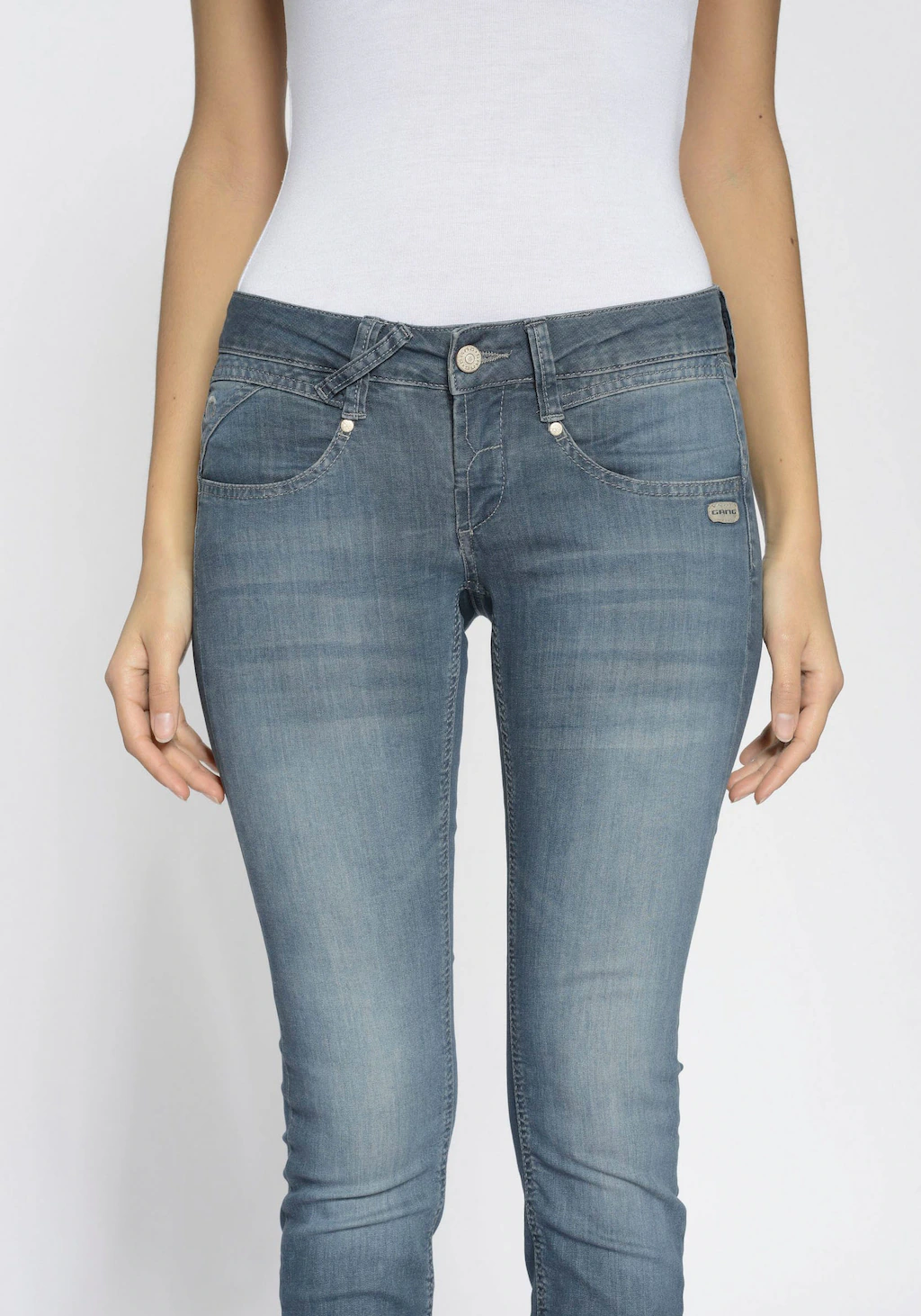 GANG Skinny-fit-Jeans "94NENA", in modischer Knöchellänge günstig online kaufen