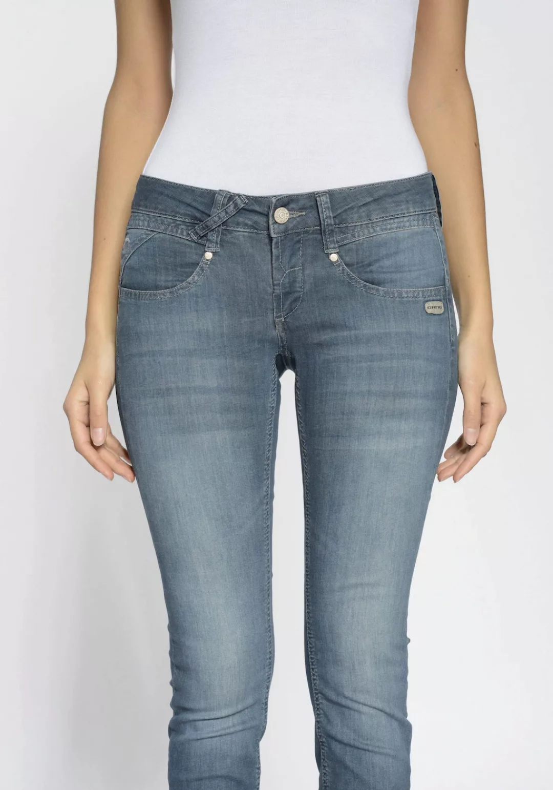 GANG Skinny-fit-Jeans 94NENA in modischer Knöchellänge günstig online kaufen