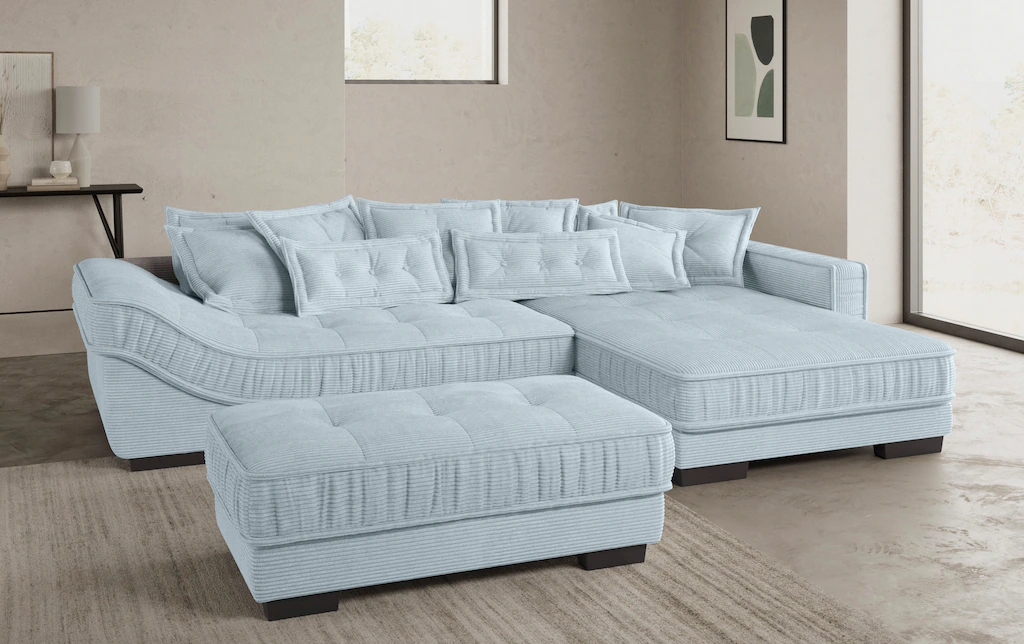 INOSIGN Ecksofa "Diwan II DuraFlex", DuraFlex-Kaltschaumpolsterung, bis 140 günstig online kaufen