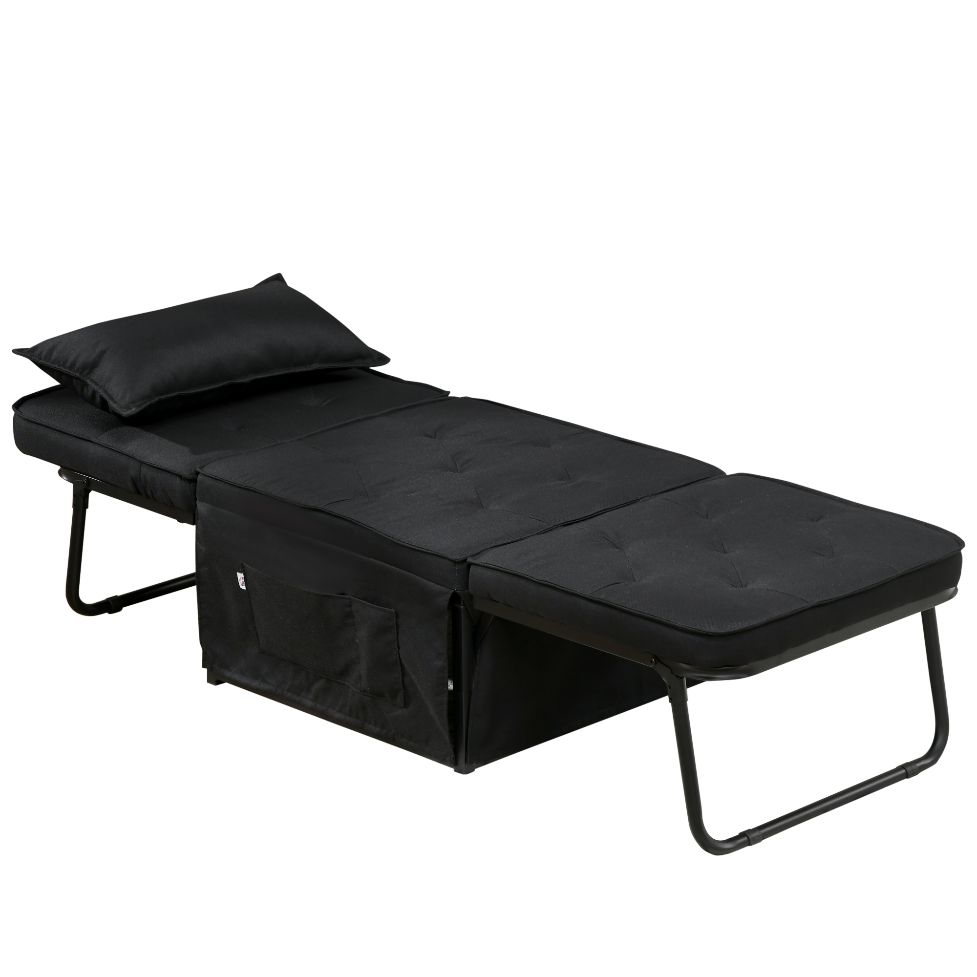 HOMCOM Einzelsofa 1 Sitzer Schlafsessel Liegesessel 4-in-1 mit 5-fach verst günstig online kaufen