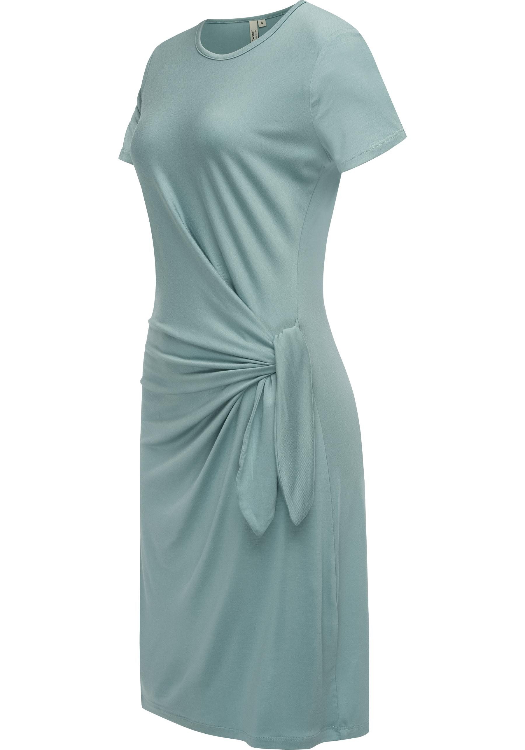 Ragwear Shirtkleid Knotta Kurzarm Sommerkleid mit günstig online kaufen