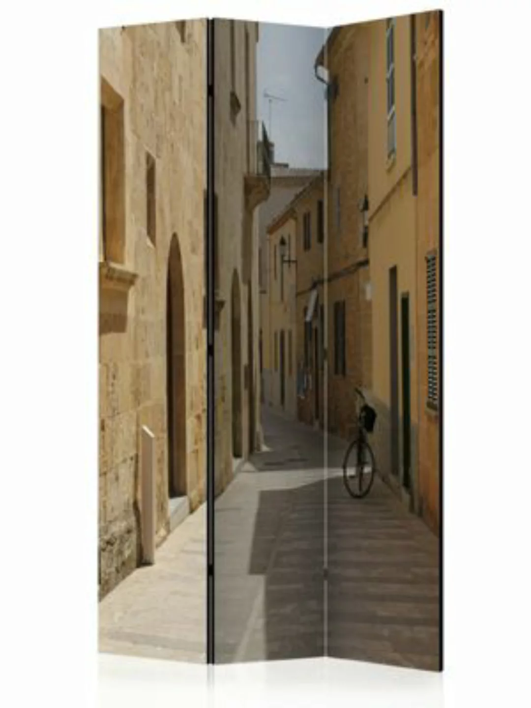 artgeist Paravent Summer in Mallorca [Room Dividers] beige-kombi Gr. 135 x günstig online kaufen