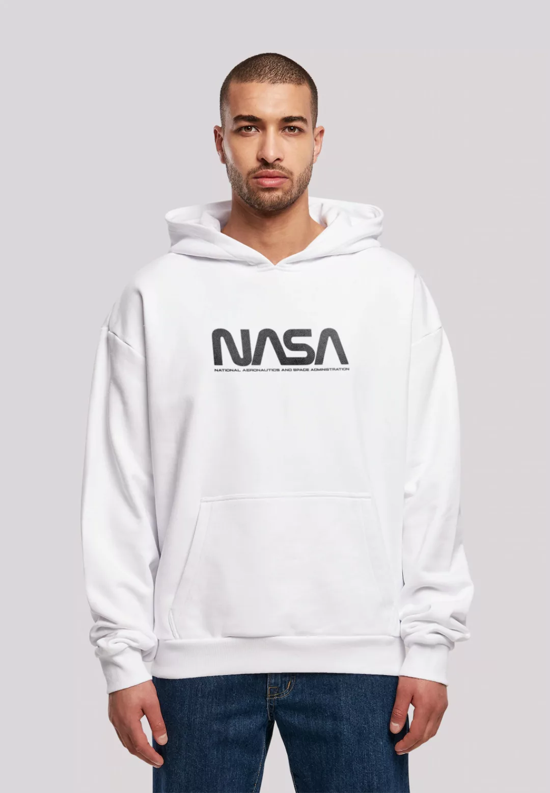 F4NT4STIC Kapuzenpullover "NASA worm", Print günstig online kaufen