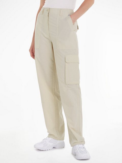 Tommy Jeans Cargohose TJW HARPER HR CARGO PANT mit großen aufgesetzten Tasc günstig online kaufen