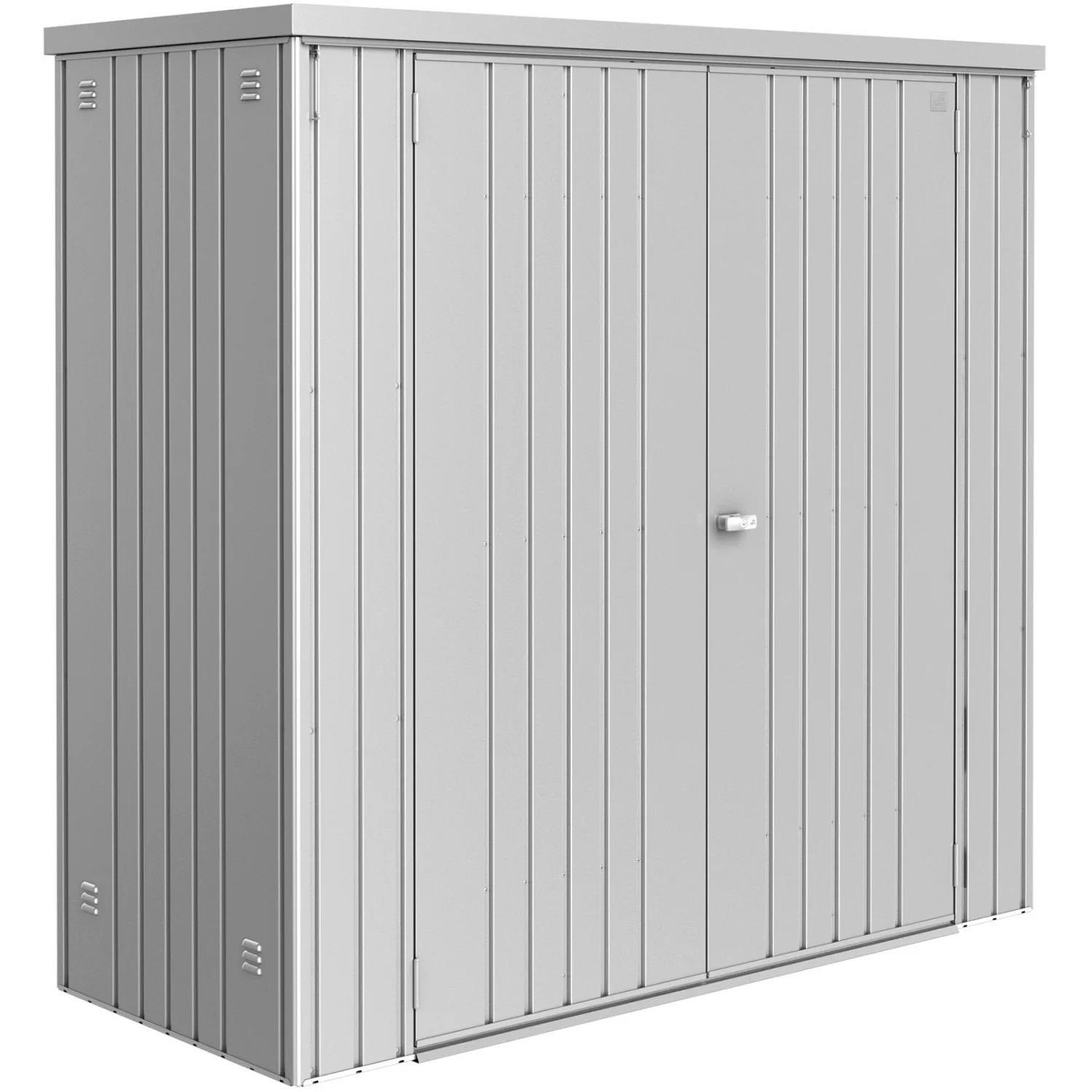 Biohort Geräteschrank 177 cm x 186 cm x 78 cm Silber-Metallic günstig online kaufen