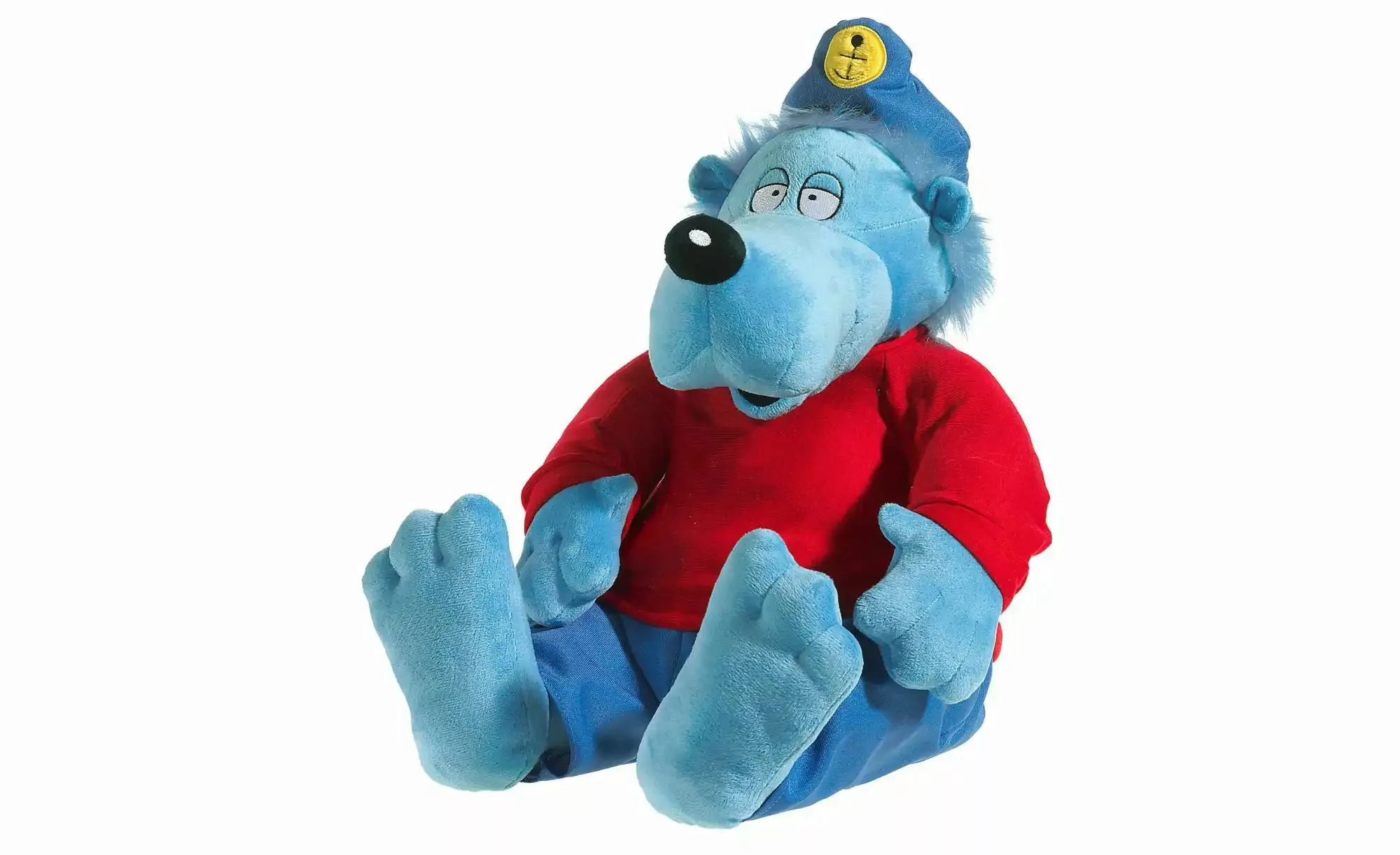 Heunec Kuscheltier Bär ¦ blau ¦ 100% Polyester ¦ Maße (cm): B: 28 H: 30 Bab günstig online kaufen