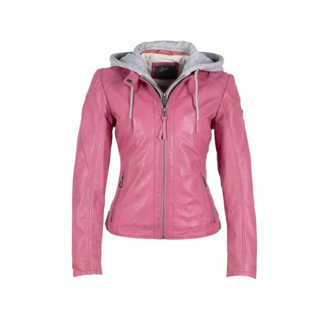 Gipsy Lederjacke Biker GWApril - pink günstig online kaufen